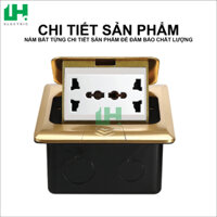 Ổ cắm điện âm sàn đa năng cao cấp