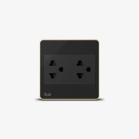 Ổ cắm điện âm tường cao cấp OCAT05K 2 ổ cắm 16A