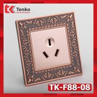 Ổ Cắm Điện Chống Giật Mạ Đồng Cao Cấp Chuẩn Úc TK-F88-08