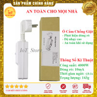 Ổ Cấm Điện Chống Giật Thông Minh, Bảo Vệ Thiết Bị Khỏi Chập, Cháy. Bảo Vệ Chống Giật Cho Trẻ Nhỏ