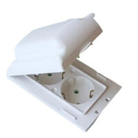 Ổ Cắm Điện Chống Nước Nắp Dọc Hàn Quốc Dosel DC2214