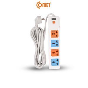 Ổ cắm điện Comet 4 lỗ 3 chấu 5m CES10405