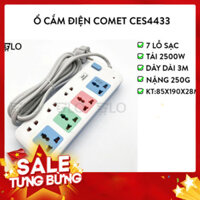 Ổ Cắm Điện Comet CES4433 Nối Dài 3m 7 Lỗ