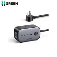 Ổ cắm điện đa năng 100w Ugreen 40896 DigiNest Pro cho điện thoại, laptop, máy tính bảng