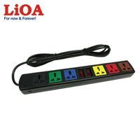 Ổ Cắm Điện Đa Năng 6 Lỗ LIOA 6D32N-6D33N