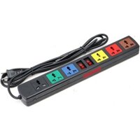 Ổ Cắm Điện Đa Năng 6 Lỗ LIOA 6D32N (Dây Dài 3m Lõi Đôi)