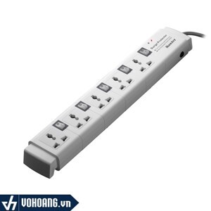 Ổ cắm điện đa năng chống sét Huntkey PZC504(3M)