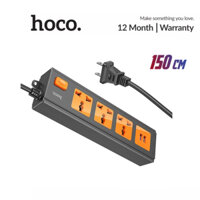 Ổ cắm điện đa năng Hoco DC31 3 cổng AC và 2 cổng sạc USB dây dài 150CM