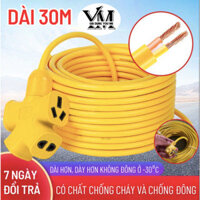 Ổ cắm điện dây dài 30M chịu tải cao chống cháy chống nước