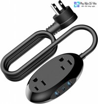 Ổ cắm điện du lịch Meauvan Mini Power Strip (2 AC, 2 USB-A, 1 USB-C) (Hết hàng)
