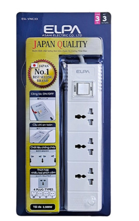 Ổ cắm điện Elpa ESL-VNC33