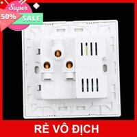 Ổ cắm điện gắn tường 2.1A 5V 110V 220V Tích hợp 2 cổng sạc usb xịn- giá tốt