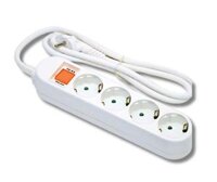 Ổ Cắm Điện Hàn Quốc 4 Lỗ 1 Công Tắc Dosel DM2217