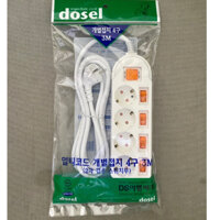 Ổ cắm điện Hàn Quốc Dosel 4 lỗ