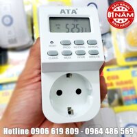 Ổ cắm điện hẹn giờ tắt mở kỹ thuật số ATA AT-20B