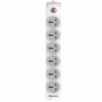 Ổ cắm điện Huntkey SZN601(Chống cháy, chống sét, tự động ngắt điện khi quá tải)