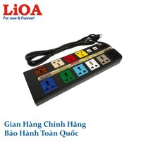 Ổ cắm điện LiOA 10 ổ cắm có cổng LAN (10OFFICE-3 10OFFICE-3W)