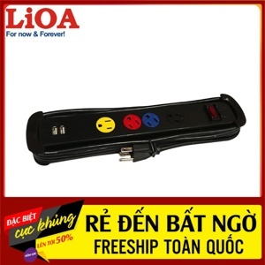 Ổ cắm điện Lioa 4UBCW