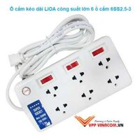 Ổ Cắm Điện LIOA (6SS2.5-3 DÂY 2.5M)