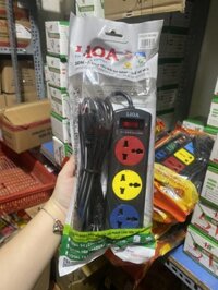 Ổ cắm điện LiOA đa năng - 3 lô, 4 lỗ, 6 lỗ, 8 lỗ dây dài 3m5m - Chính Hãng - MITA - Ổ cắm đa năng 3DN 3m