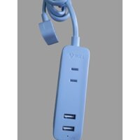 Ổ Cắm Điện Mini 2 usb 2.4A (GN - A120U) (*) Ổ CẮM ĐIỆN DU LỊCH CAO CẤP