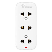 Ổ Cắm Điện Mini Gongniu 3 Ổ Không Kèm Dây Công Suất 10A2502500W Trắng Chính Hãng 103