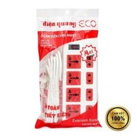 Ổ cắm Điện Quang 2BR 8ECO dây 2m TẶNG 01 Bóng đèn LED Bulb 1W daylight .