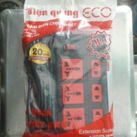 Ổ cấm Điện Quang 6 lỗ cấm dây dài 5m công suất 2500w - ổ cắm điện