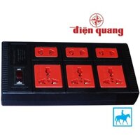 Ổ Cắm Điện Quang 6 Lỗ Dây 2 mét ECO ĐQ ESK 2BR 6ECO