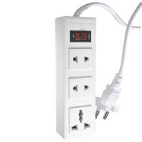 Ổ Cắm Điện Quang ĐQ 002A-02 3 Lỗ dây 2m