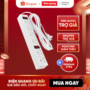 Ổ CẮM ĐIỆN QUANG ĐQ 003A-04