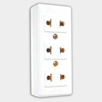 Ổ Cắm Điện Quang ĐQ 004A-02 3 lỗ Không Dây