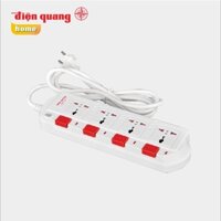 Ổ cắm Điện Quang ĐQ ESK SM740SL ( 4 lỗ 3 chấu )