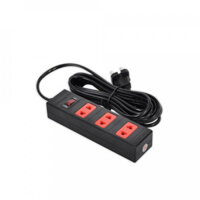 Ổ cắm Điện Quang ECO ĐQ ESK 5BR 32 ECO 3 lỗ 2 chấu, dây dài 5m màu đen đỏ