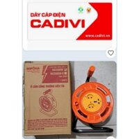 Ổ cắm điện rulo  dây CADIVI dây 2x1.5, công trường SOPOKA công suất cao 3500w kéo dài 15m,20m,25mét hàng có sẵn