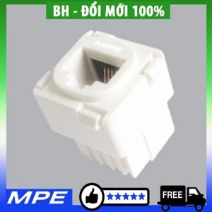 Ổ cắm điện thoại 4 dây MPE A30RJ64