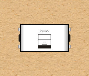 Ổ cắm điện thoại 4 dây Sino SC31RJ