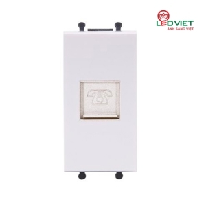 Ổ cắm điện thoại cỡ S UTEN Q120B-TEL