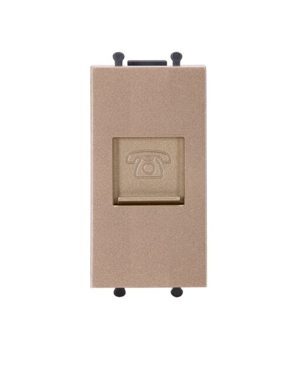 Ổ cắm điện thoại cỡ S Uten Q120-TEL