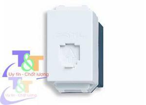 Ổ cắm điện thoại Panasonic WEG2364SW 4 cực