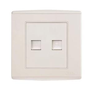 Ổ cắm điện thoại và mạng UTEN V4.0G-TELPC