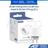 Ổ cắm điện thông minh chuẩn E.U Aqara Smart Plug SP-EUC01 Zigbee, tương thích HomeKit