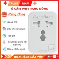 Ổ Cắm Điện Thông Minh Rạng Đông 16A, Công Suất 3500w, Điều Khiển Bằng Wifi kết nối 3g-4g, Bảo hành 12 tháng