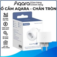 Ổ cắm điện thông minh tiêu chuẩn châu Âu Aqara Smart Plug (EU) SP-EUC01 - Cần trang bị Hub, Tương thích Apple HomeKit