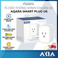 Ổ cắm điện thông minh tiêu chuẩn Mỹ Aqara Smart Plug (US) ZNCZ12LM - Hàng Chính Hãng BH 12 Tháng