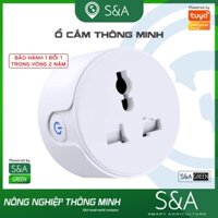 Ổ cắm điện thông minh Tuya Smart Life10A kết nối WiFi