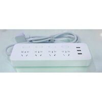 Ổ Cắm Điện Thông Minh Xiaomi MiJia Power Strip MJSWSKCXB-01QM 4 Giác Cắm Điện Có Công Tắc - 3 Cổng USB Chính Hãng - mjswskcxb-01qm