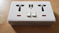 Ổ cắm điện tích hợp cổng USB - GL02USB- CN