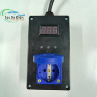 Ổ Cắm Điện Tiếp Địa Di Động Thông Minh Cho Xe Điện VINFAST VFE34 VF5 VF8, Thiết Bị Rò Điện| 2.5m Dây CADIVI 2x2.5 -TC.02