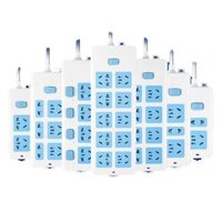 Ổ cắm điện văn phòng2500W Ổ cắm máy tính công tắc dải ổ cắm trang trí nhà cửa Ổ cắm chia điện cho ký túc xá sinh viên